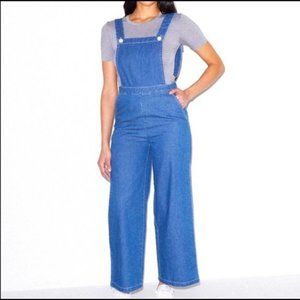 NWOT American Apparel Denim Jumpsuit Overall
